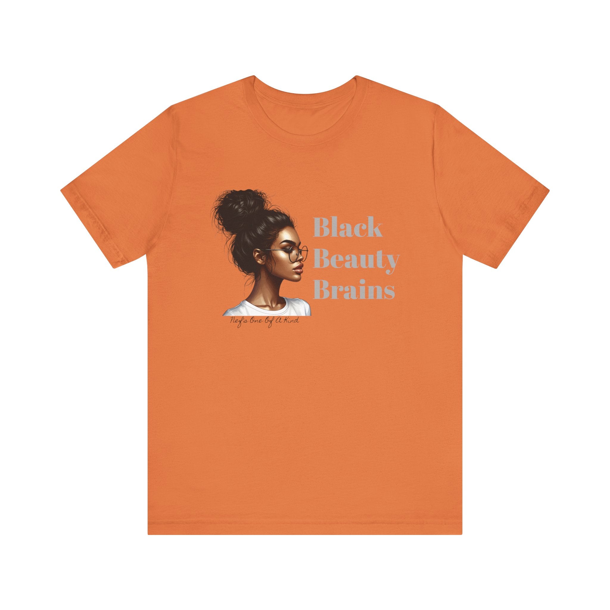 Black, beauty and Brains Sleeve Tee